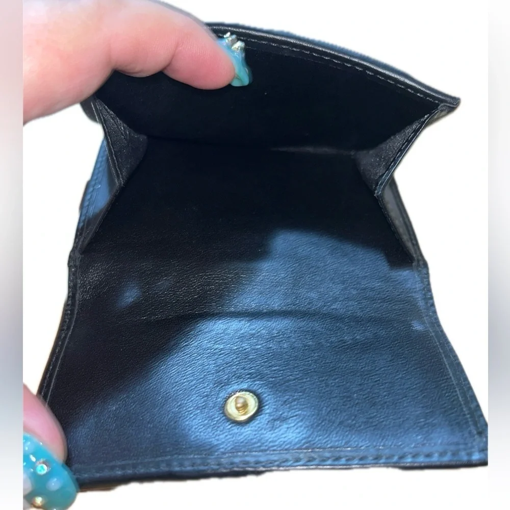 Coach Black Signature Wallet